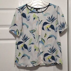 Floral Banana Republic Blouse -- Excellent Used Condition
